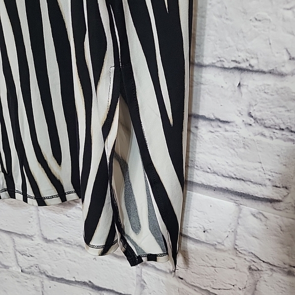 East 5th‎ Skirt PXXL Animal Print Elastic Waist Side Slit Maxi Petite NWT Flowy - Picture 5 of 8